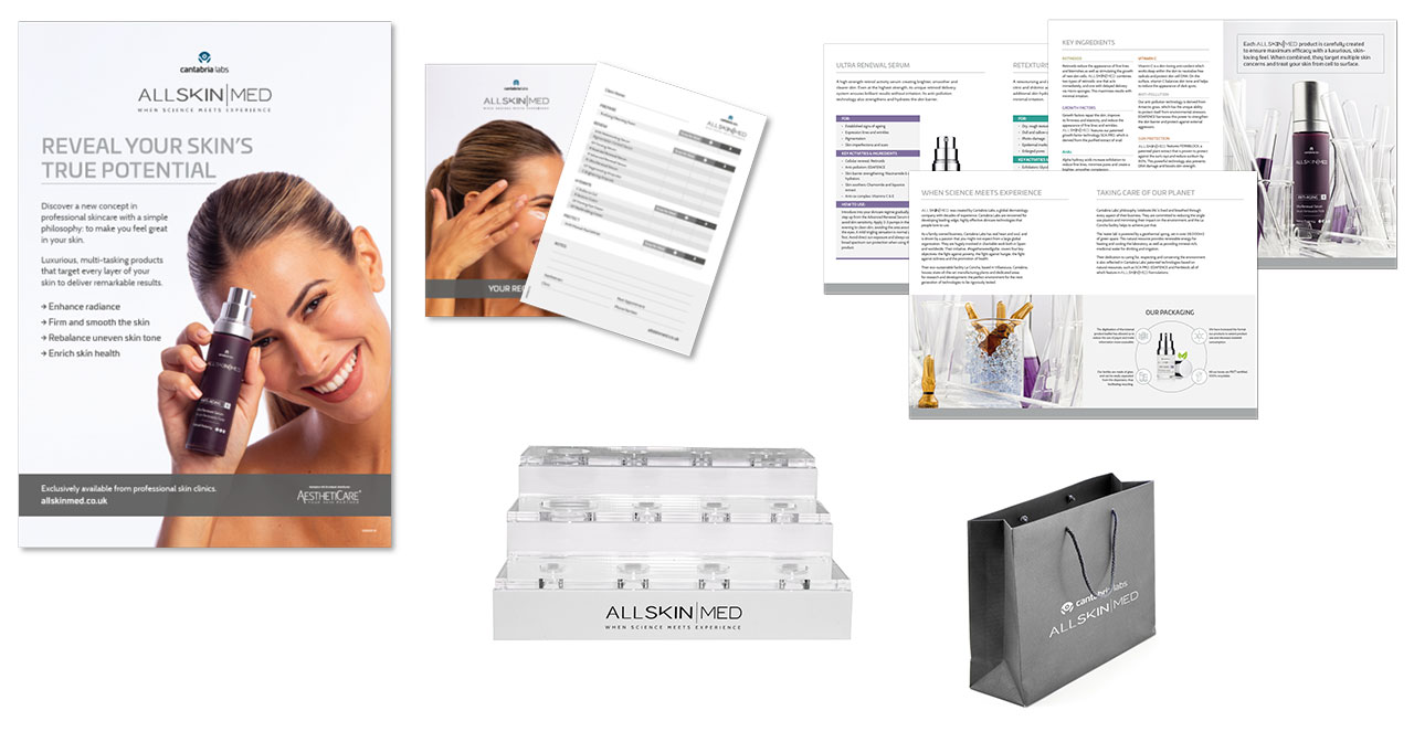 ALLSKIN | MED marketing materials